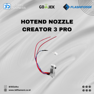 Original Flashforge Creator 3 Pro Extruder Assembly Hotend Nozzle - Hotend Kiri